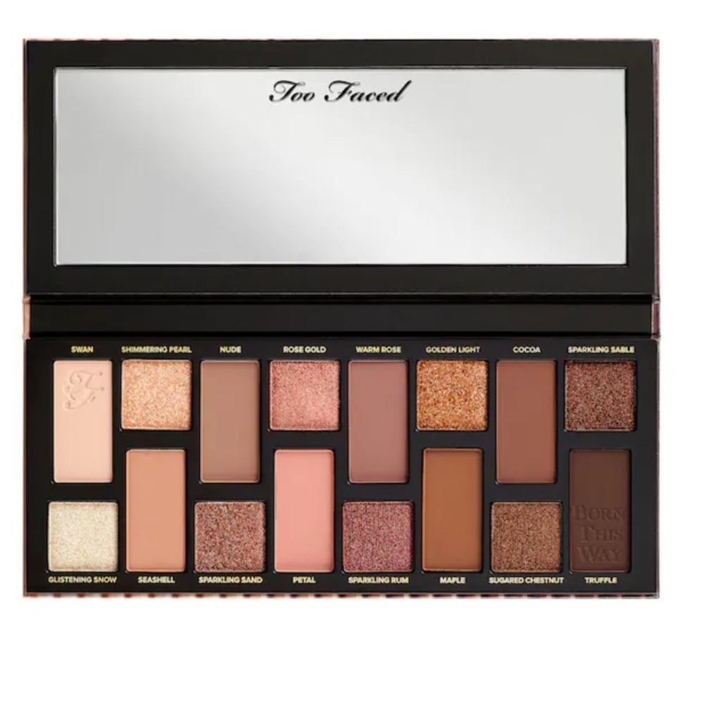 Too Faced Eyeshadow Palette - Rose Gold and Cocoa Shades - NEW